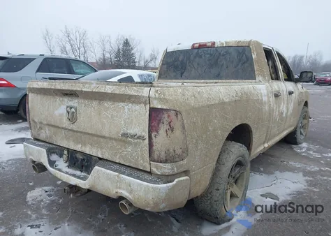 2017 Ram 1500 Express 4X4 6'4 Box from USA, damaged, VIN 1C6RR7FT7HS706753